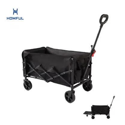 Detachable Wheel Camping Folding Wagon