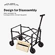 Detachable Camping Folding Wagon - 60F03G