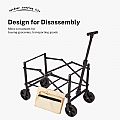 Detachable Camping Folding Wagon - 60F03G