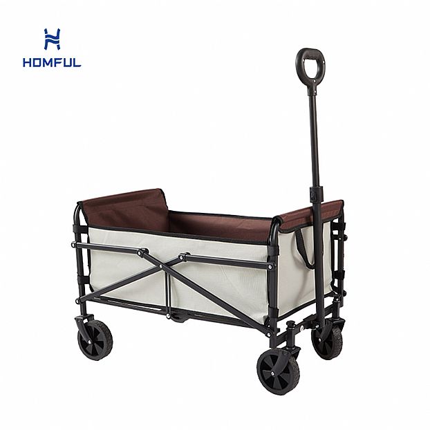 Folding Wagon with Raised Front and Rear