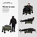 Three-in-one Function Folding Wagon - 60F03J
