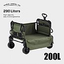 Three-in-one Function Folding Wagon - 60F03J