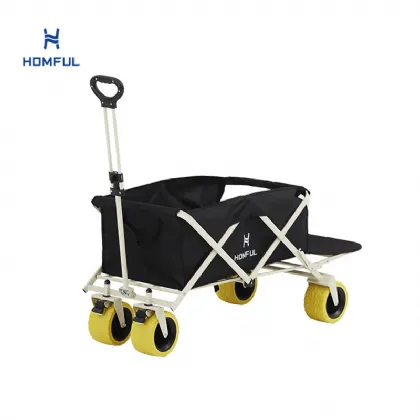 Silent Wheel Folding Wagon