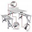 Camping Picnic Suitcase Folding Table Chair Set - 60C02L