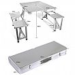 Camping Picnic Suitcase Folding Table Chair Set - 60C02L