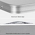 Camping Picnic Suitcase Folding Table Chair Set - 60C02L
