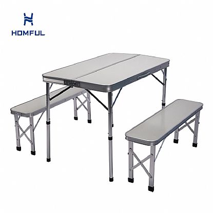 Tragbares Campingtisch- und Stuhlset