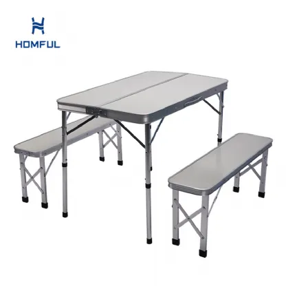 Tragbares Campingtisch- und Stuhlset