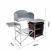 Portable Kitchen Camping Table - 60C04N
