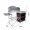 Portable Kitchen Camping Table - 60C04N