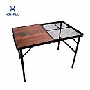 Folding Table with Replaceable MDF and Steel Mesh Desktop - 60C08B