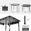 Camping Portable Aluminum Table - 60C19L
