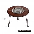 Charcoal Barbecue Tea Camping Table - 60C19N