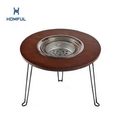 Charcoal Barbecue Tea Camping Tables