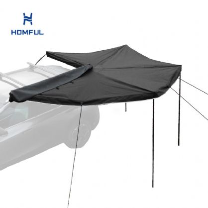 270 Degree Car Side Awning 600D Ripstop Oxford Vehicle...