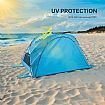 Tienda de playa de doble puerta UV 50+ - 60I23H