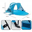 Tienda de playa de doble puerta UV 50+ - 60I23H