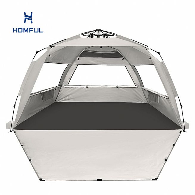Tienda de Playa para Camping al por Mayor para 2-3 Personas con Protección Solar UPF50+ y Ventilación de Malla