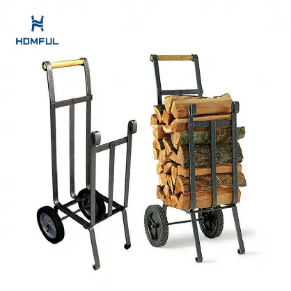 Carro para transportar leña