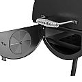 Charcoal Grill with Offset Smoker - 80T06D