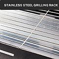 Outdoor Stainless Steel Removable Charcoal Grill - 61C23V