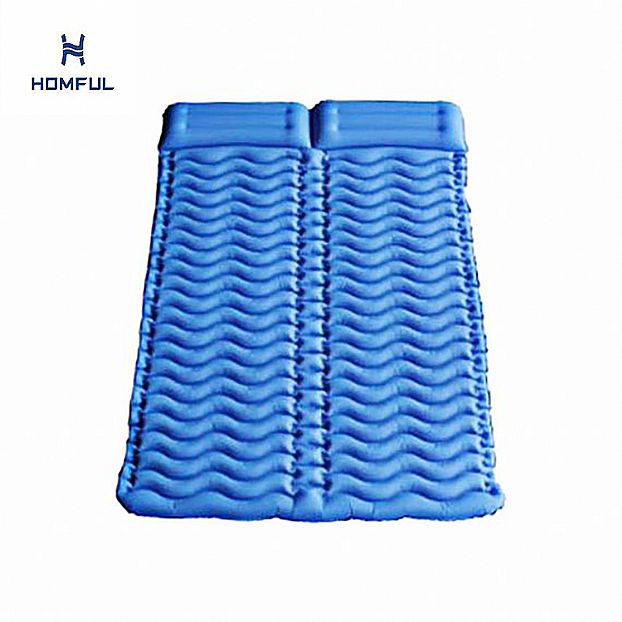 Almohadilla de dormir doble para acampar