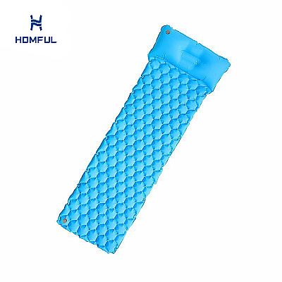 Almohadilla para dormir inflada portátil