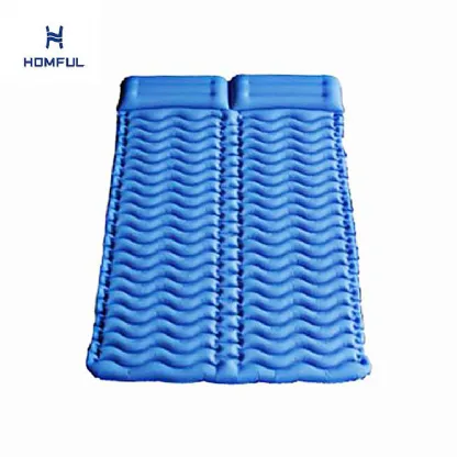Almohadilla de dormir doble para acampar
