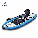 Kayak de pesca con tabla de remo inflable - 80W03H