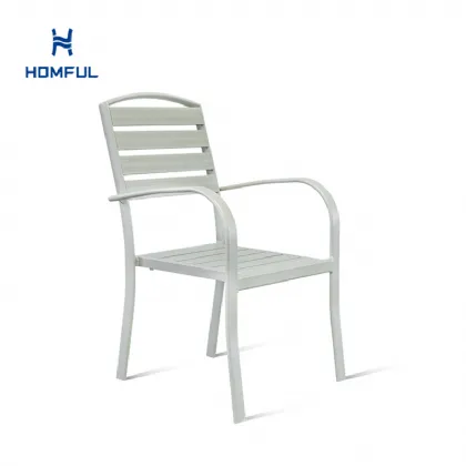 Stackable Dining Chair with Armrest