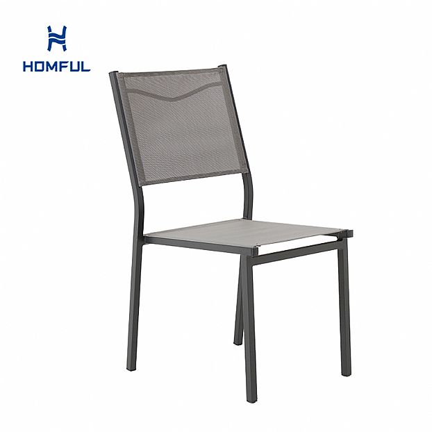 Textilene Stackable Chair without Armrest