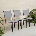 Textilene Stackable Chair without Armrest - 11D11D
