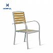 Outdoor Wood-Plastic Composites Dining Chair - 11D11F