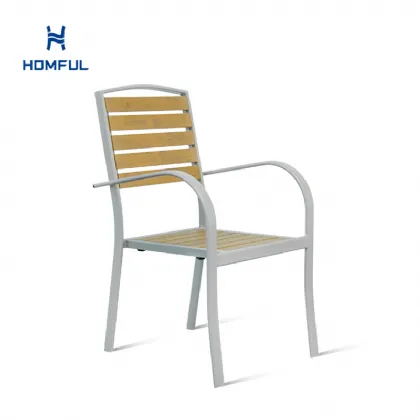 Outdoor Wood-Plastic Composites Dining Chair