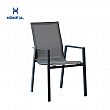 Patio Garden Balcony Outdoor Aluminum Armchair - 11D12D