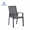 Patio Garden Balcony Outdoor Aluminum Armchair - 11D12D
