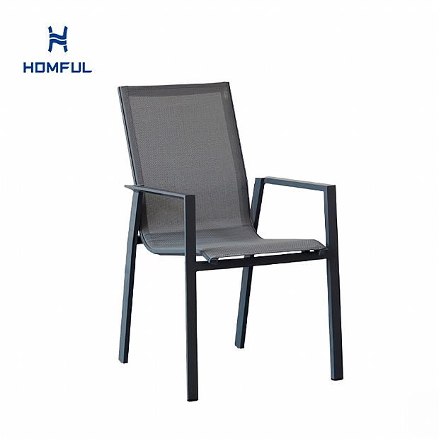 Patio Garden Balcony Outdoor Aluminum Armchair