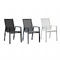 Patio Garden Balcony Outdoor Aluminum Armchair - 11D12D