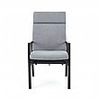Reclining Patio High Back Dining Armchair With Spun Polyester Cushion - 11D12K