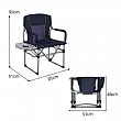 Mini Pack Director Chair with Side Table - 60C08J