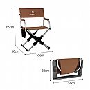 Portable Satchel Director Camping Chair - 60C21H