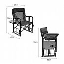Portable Director Chair With Wheels - 60C22N