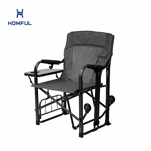 Silla de director portátil con ruedas