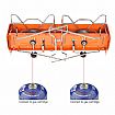 Homful Double Burner Camping Stove - 61C18O