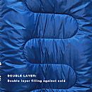 Envelope Sleeping Bag with Hood - 60K08A