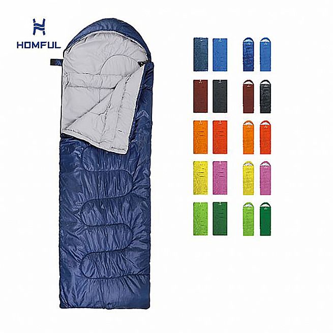 Wholesale Envelope Sleeping Bag with Hood