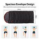 Large-sized Comfortable Envelope Sleeping Bag - 60K22L