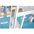 Escalera de aluminio para barcos de 4 peldaños - 80F01A