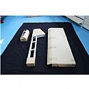 Escalera de aluminio para barcos de 4 peldaños - 80F01A