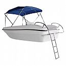 Escalera de acero inoxidable para barco de 4 escalones - 80F02E